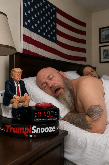 TrumpiSnooze™ Alarm Clock